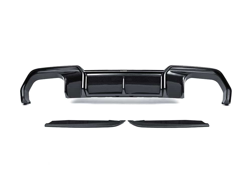 BMW M8 F91 F92 F93 Carbon Fibre Rear Diffuser - race-inspired aerodynamic upgrade