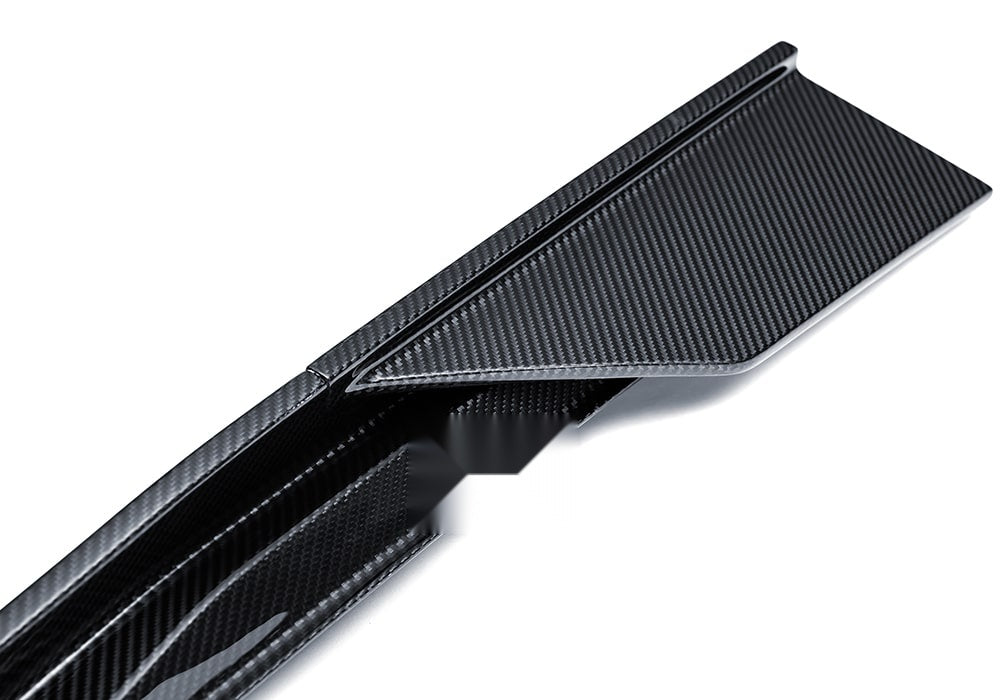 BMW M8 F91 F92 F93 Carbon Fibre Side Skirts - gloss finish aerodynamic upgrade