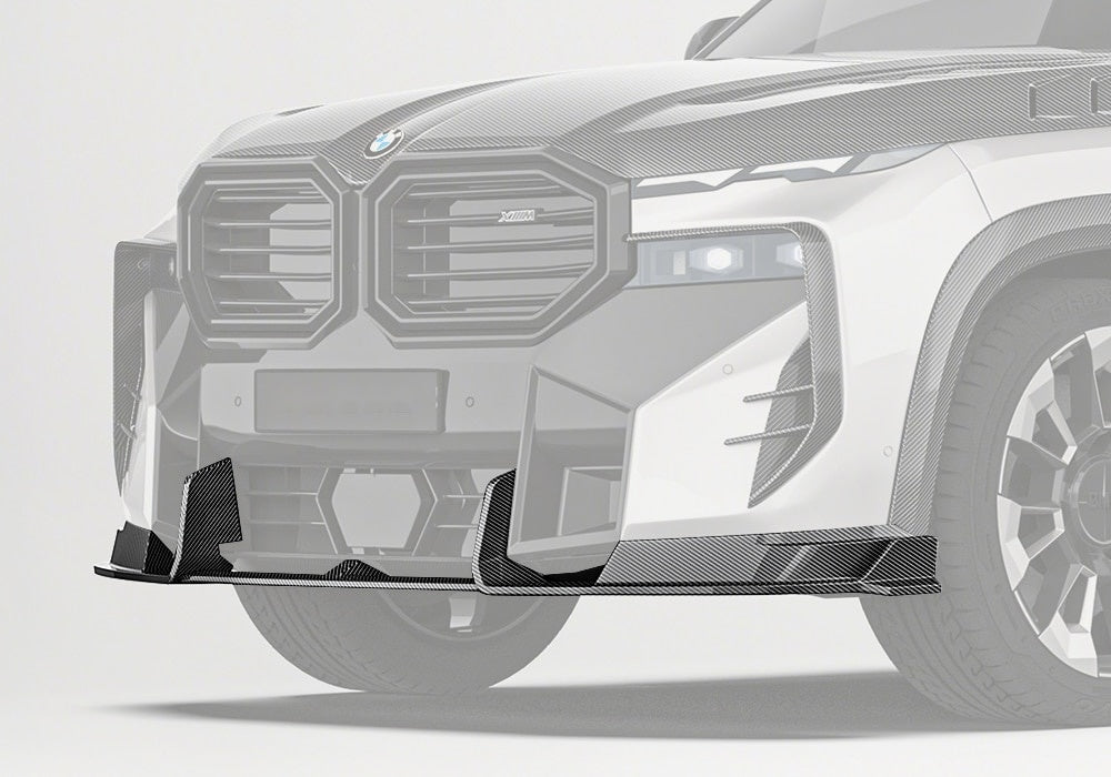 BMW XM G09 Carbon Fibre Front Lip - aggressive styling and aerodynamic upgrade