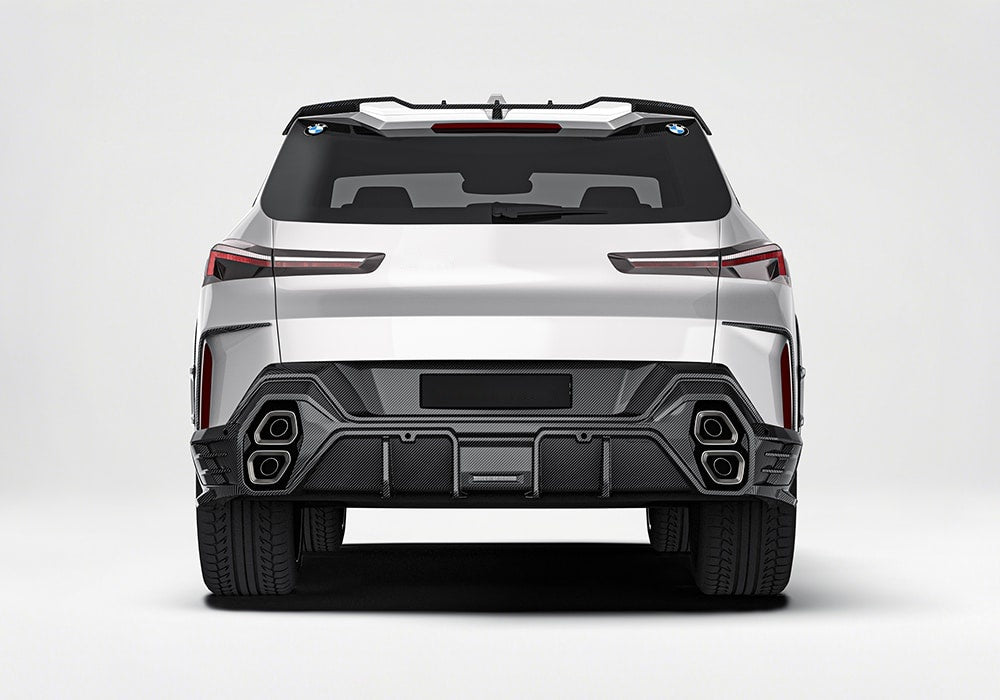 BMW XM G09 Carbon Fibre Rear Diffuser - aggressive aerodynamic styling upgrade