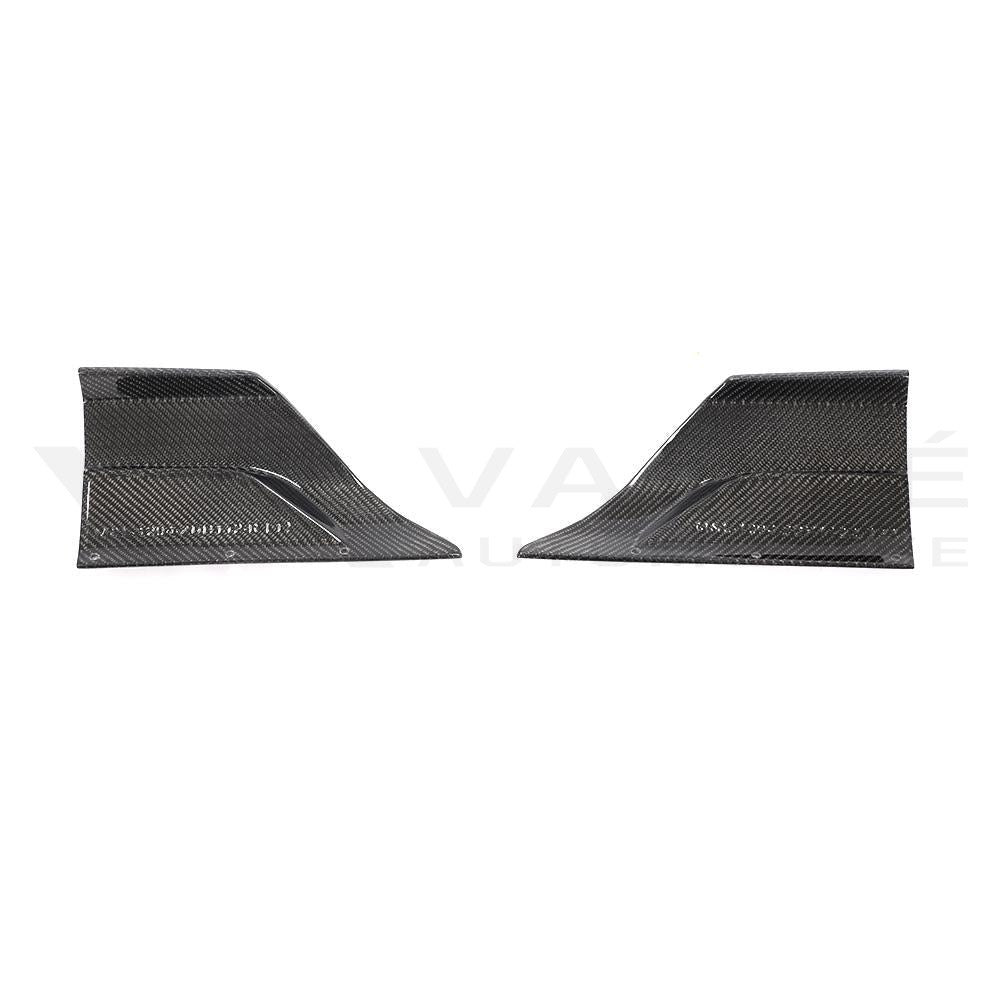 Audi RS3 8V.5 Lames de Diffuseur Arrière en Fibre de Carbone