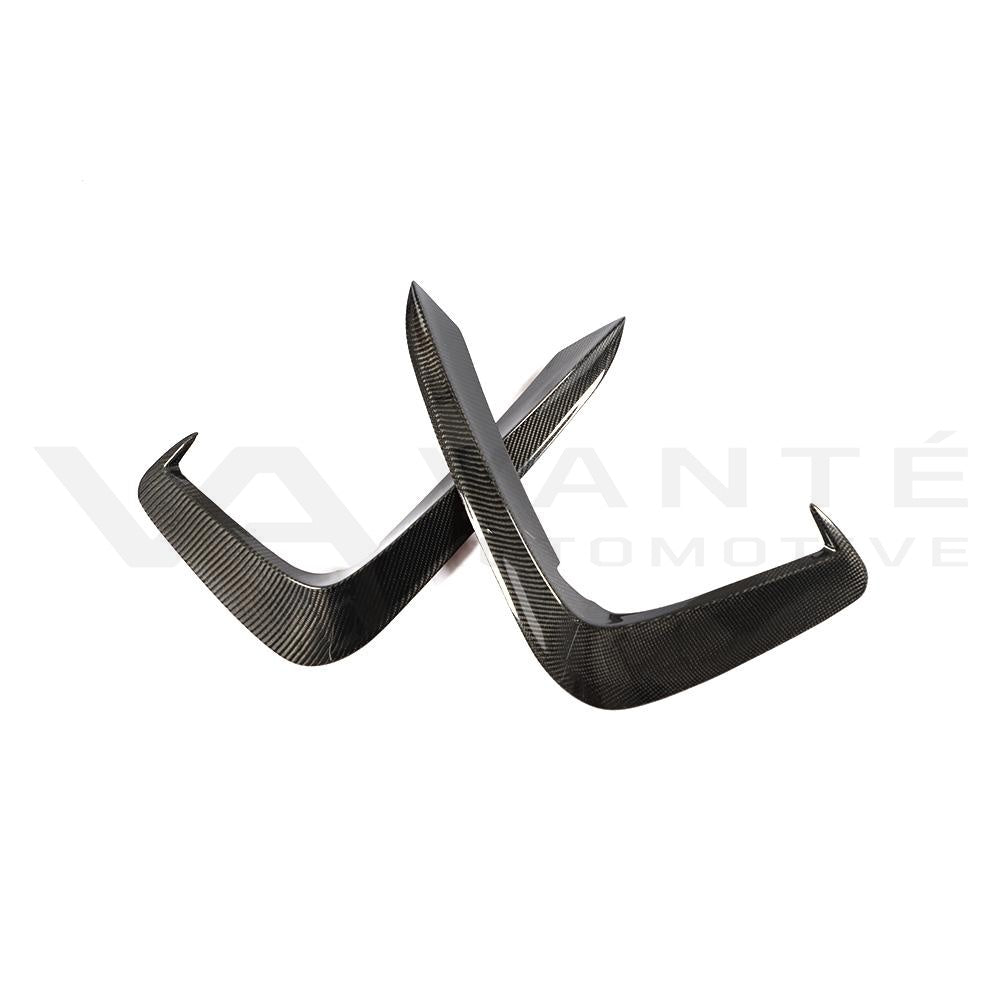 Ailerons de pare-chocs avant en fibre de carbone pour Audi A5 S-Line/S5 B9