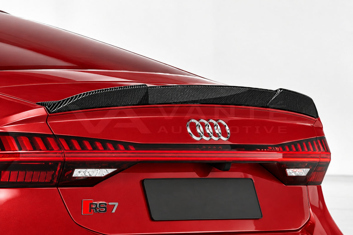 Audi RS7 C8 Carbon Fibre Rear Wing Spoiler V3