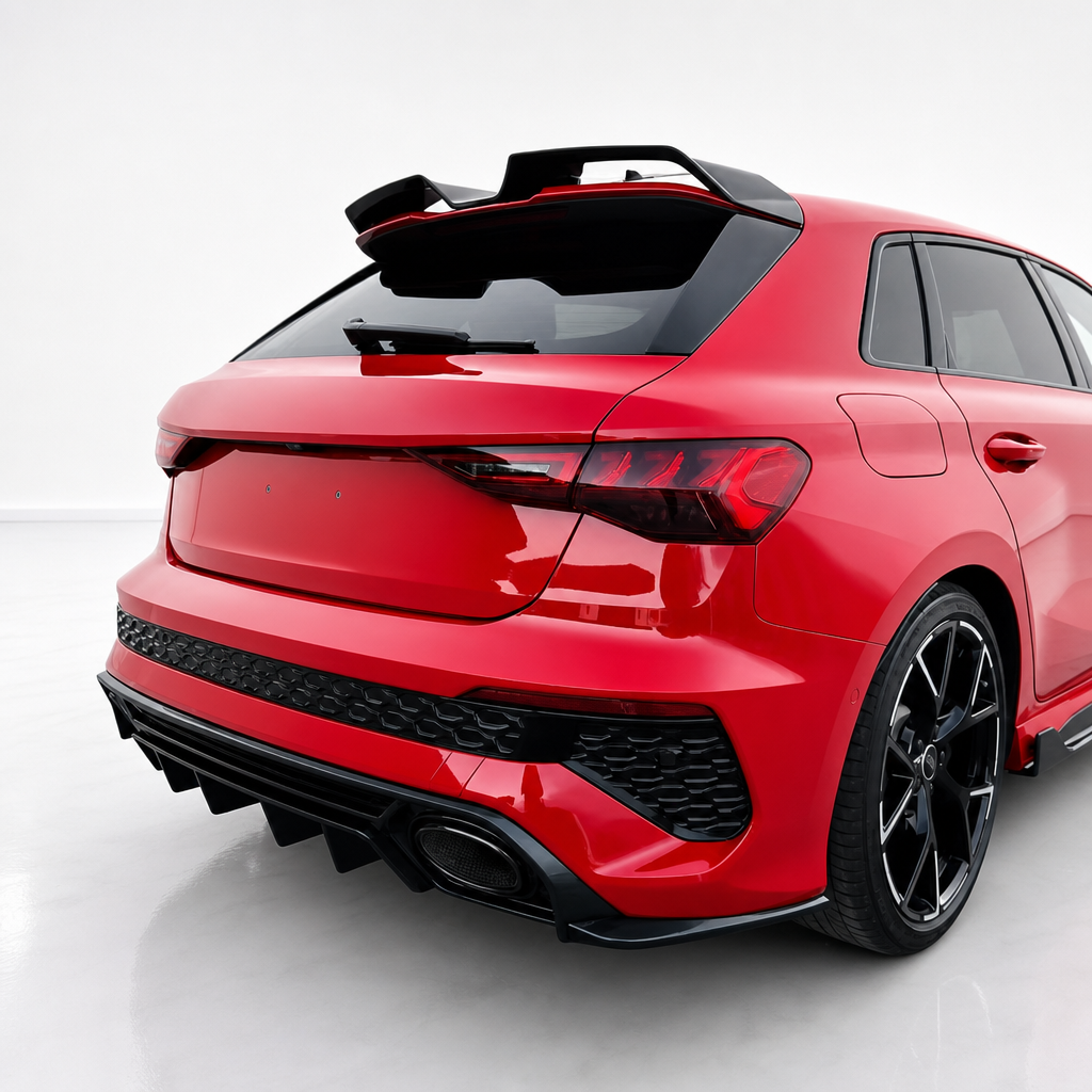 Audi RS3 8Y 2021+ Carbon Fiber Heckdiffusor Kit V2