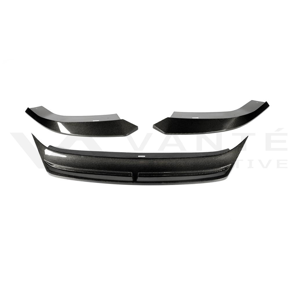 Becquet avant en fibre de carbone pour Audi RS3 8Y.5
