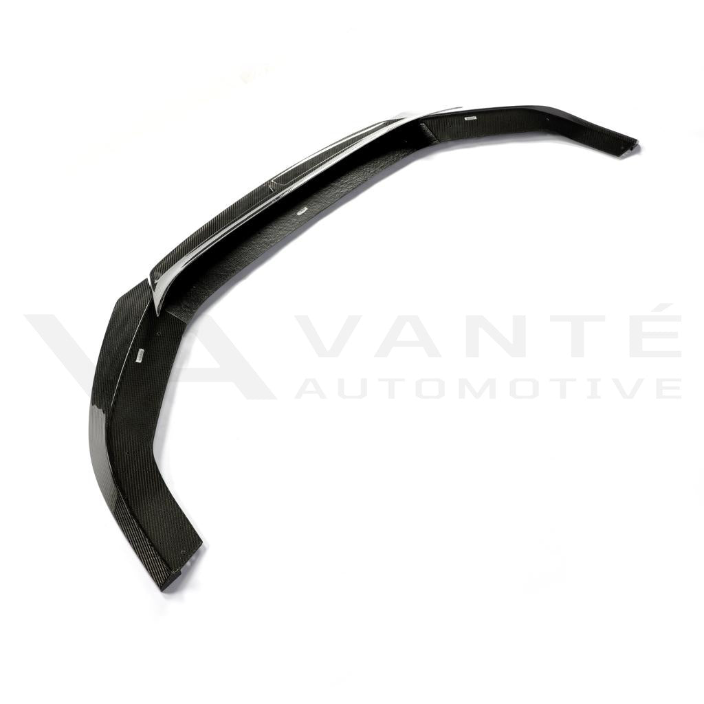 Becquet avant en fibre de carbone pour Audi RS3 8Y.5