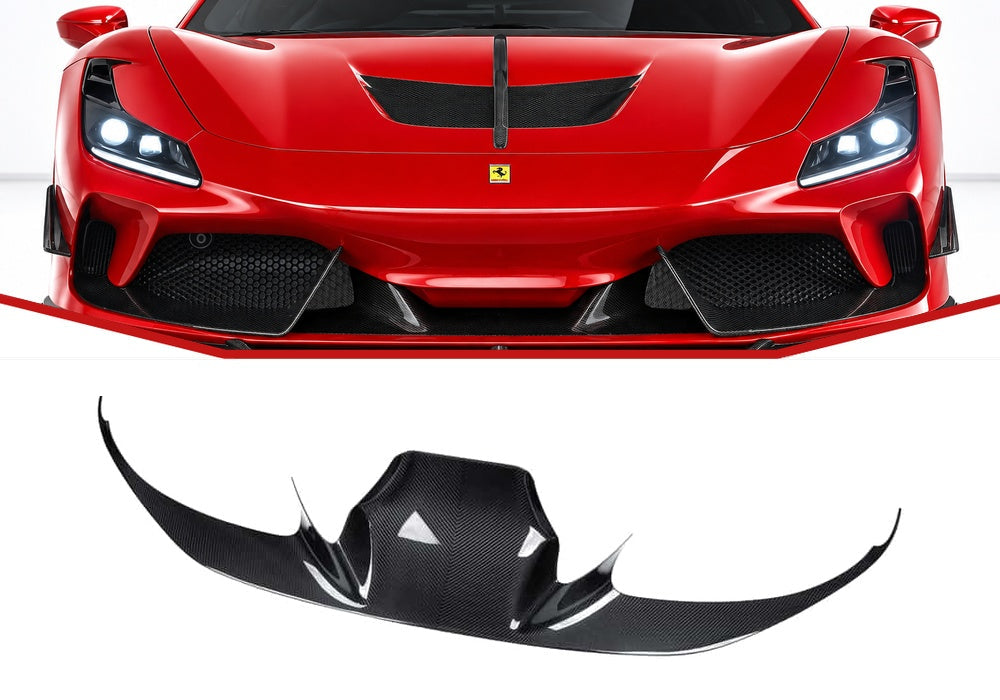 Ferrari F8 Tributo Carbon Fibre obere Frontlippe