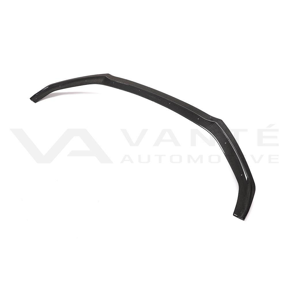 Divisor de labio delantero de fibra de carbono para Audi A5 S-Line/S5 B9