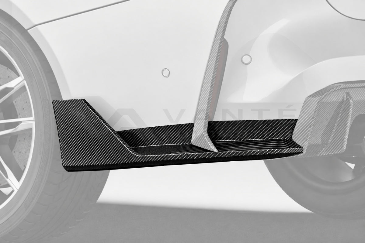 BMW M4 G82/G83 Carbon Fibre Rear Side Splitter – image 4