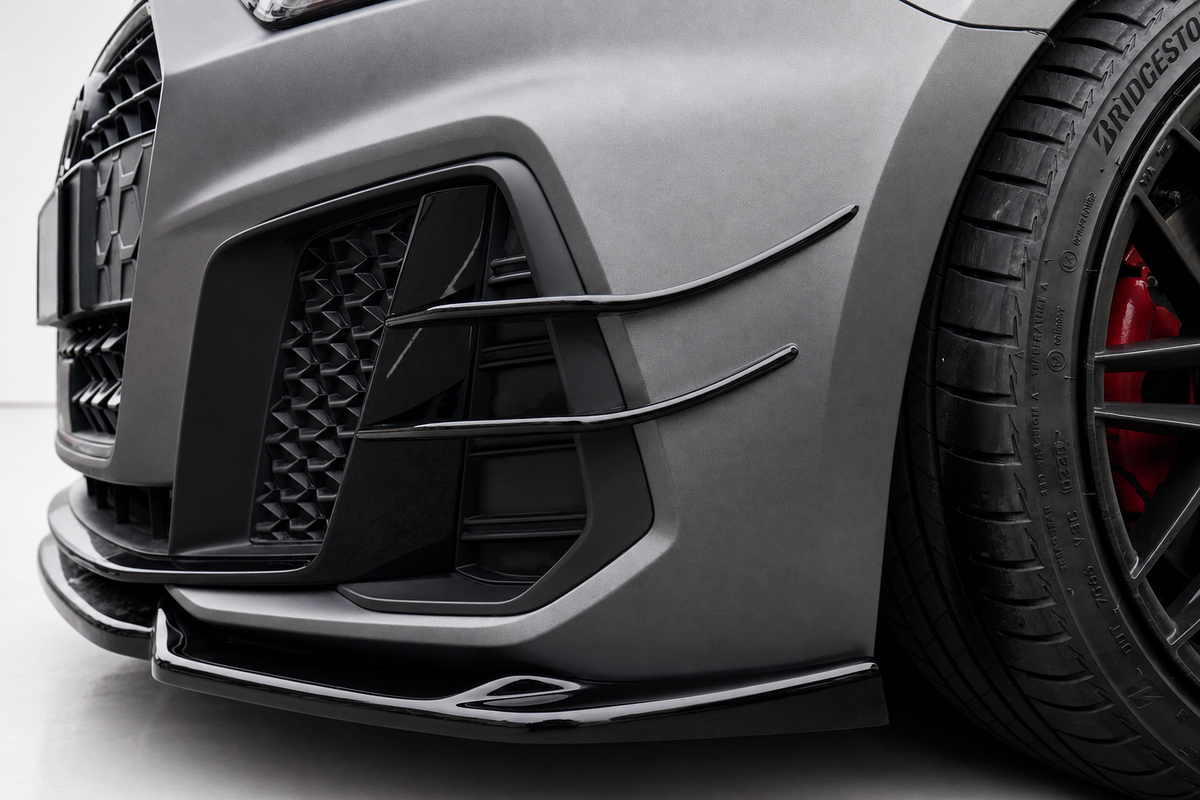 Audi A1 GB S-Line Canard/Alette Anteriori