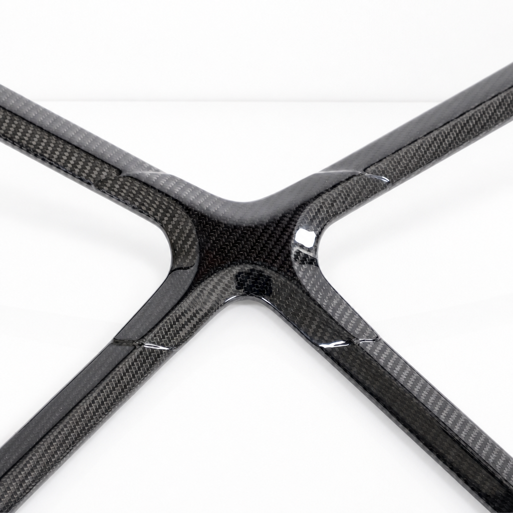 Audi R8 4S Carbon Fiber Engine Bay X Bar Strut