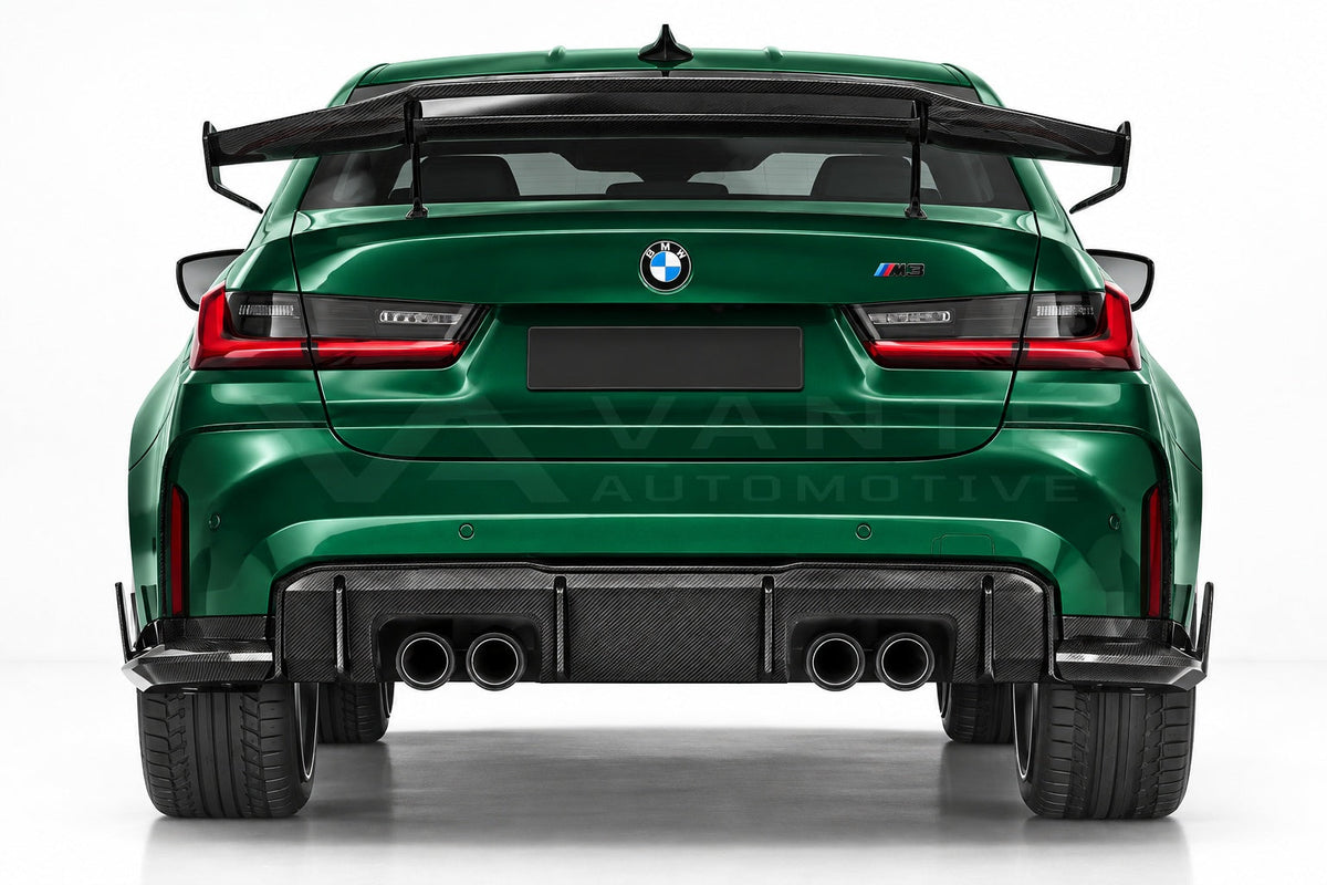 BMW M3 G80 Carbon Fibre Rear Canards – image 3