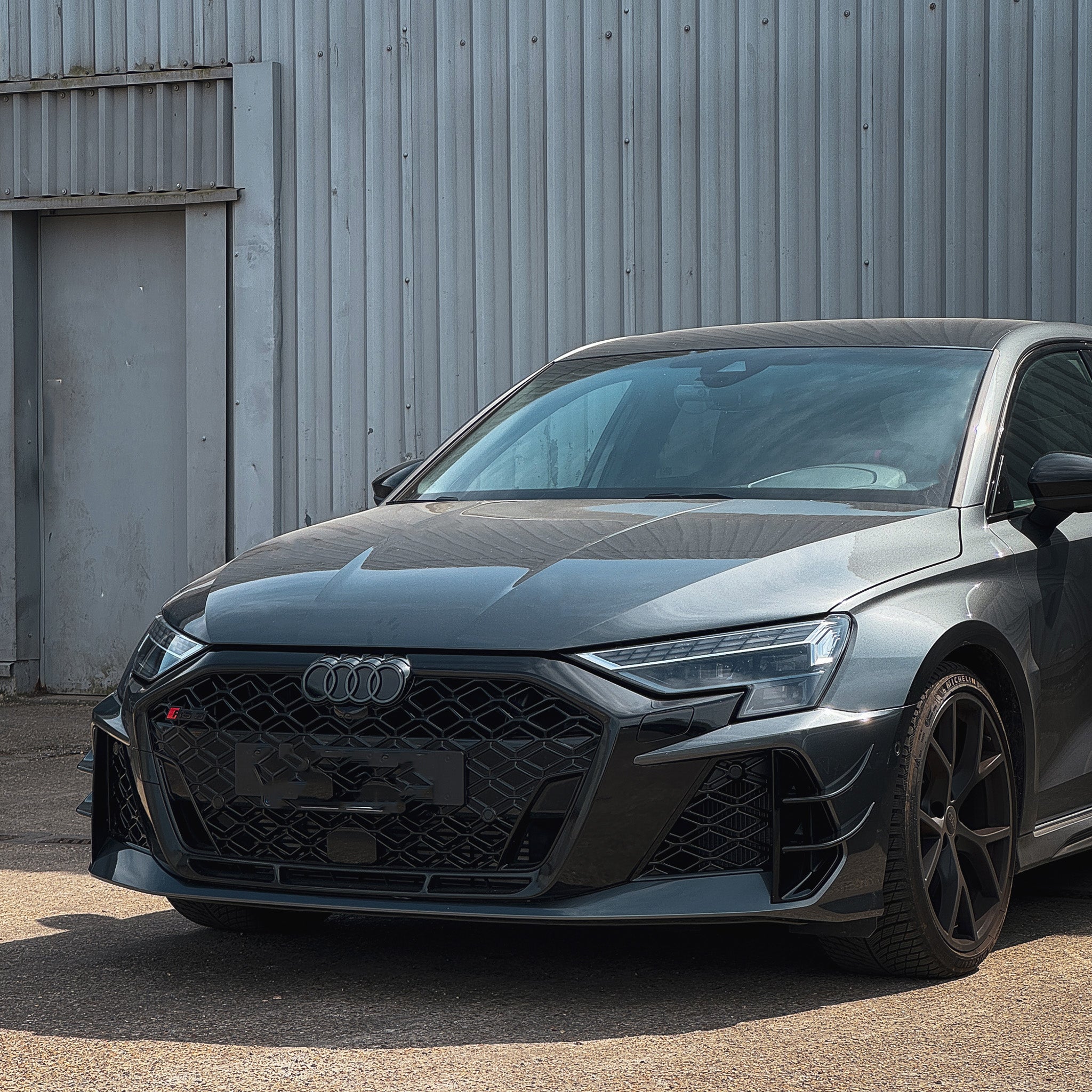 Audi RS3 8Y.5 Front Canards/Wings GT Competition Style image 1