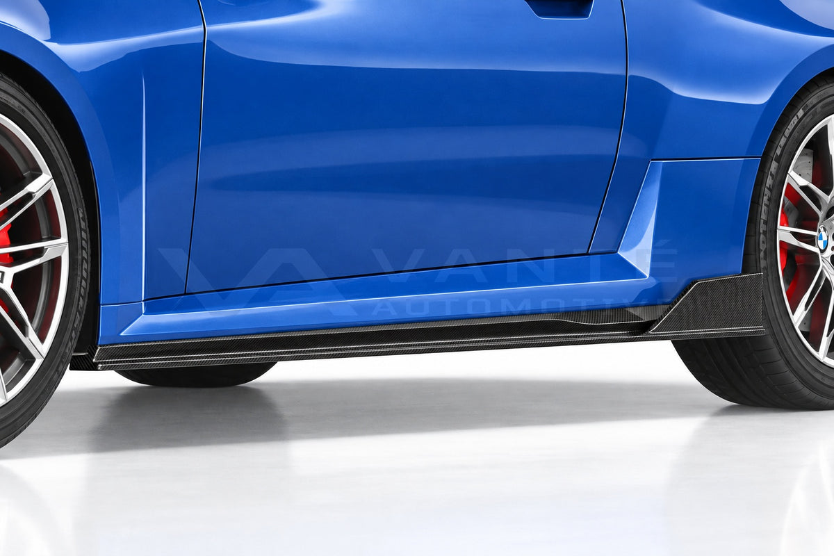 BMW M2 G87 Carbon Fibre Side Skirts Ver.2