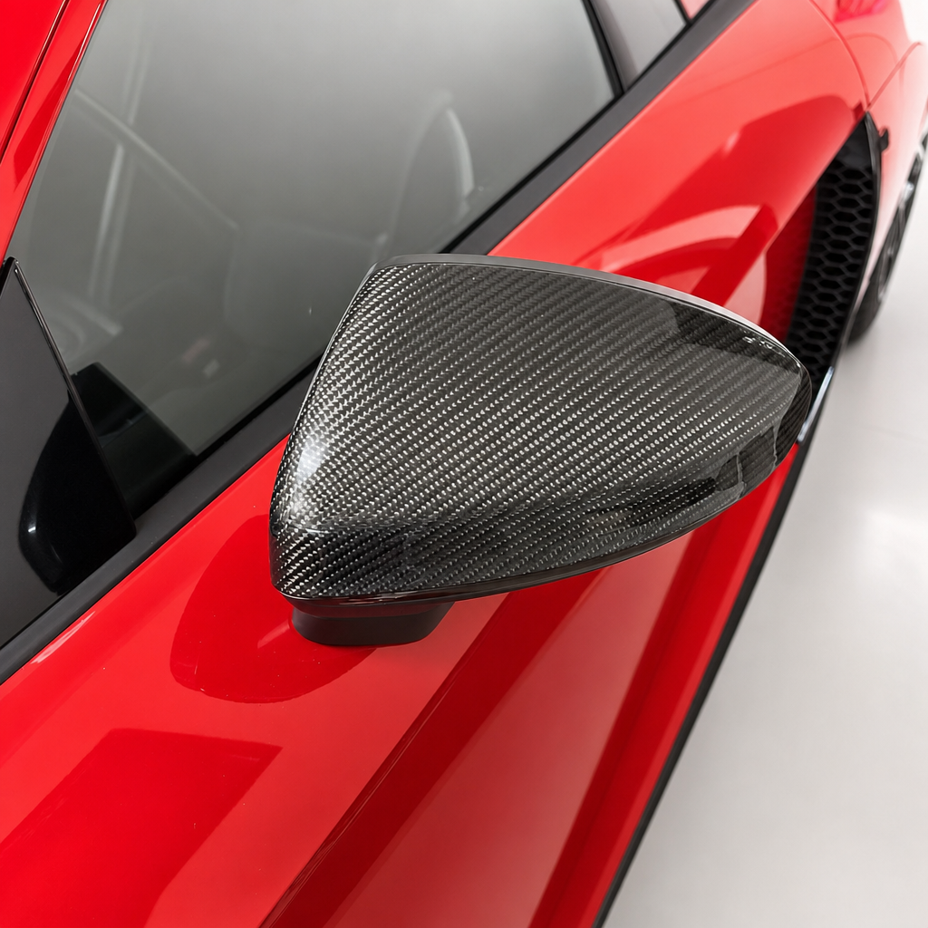 Audi R8 4S Cubiertas de Espejos de Fibra de Carbono