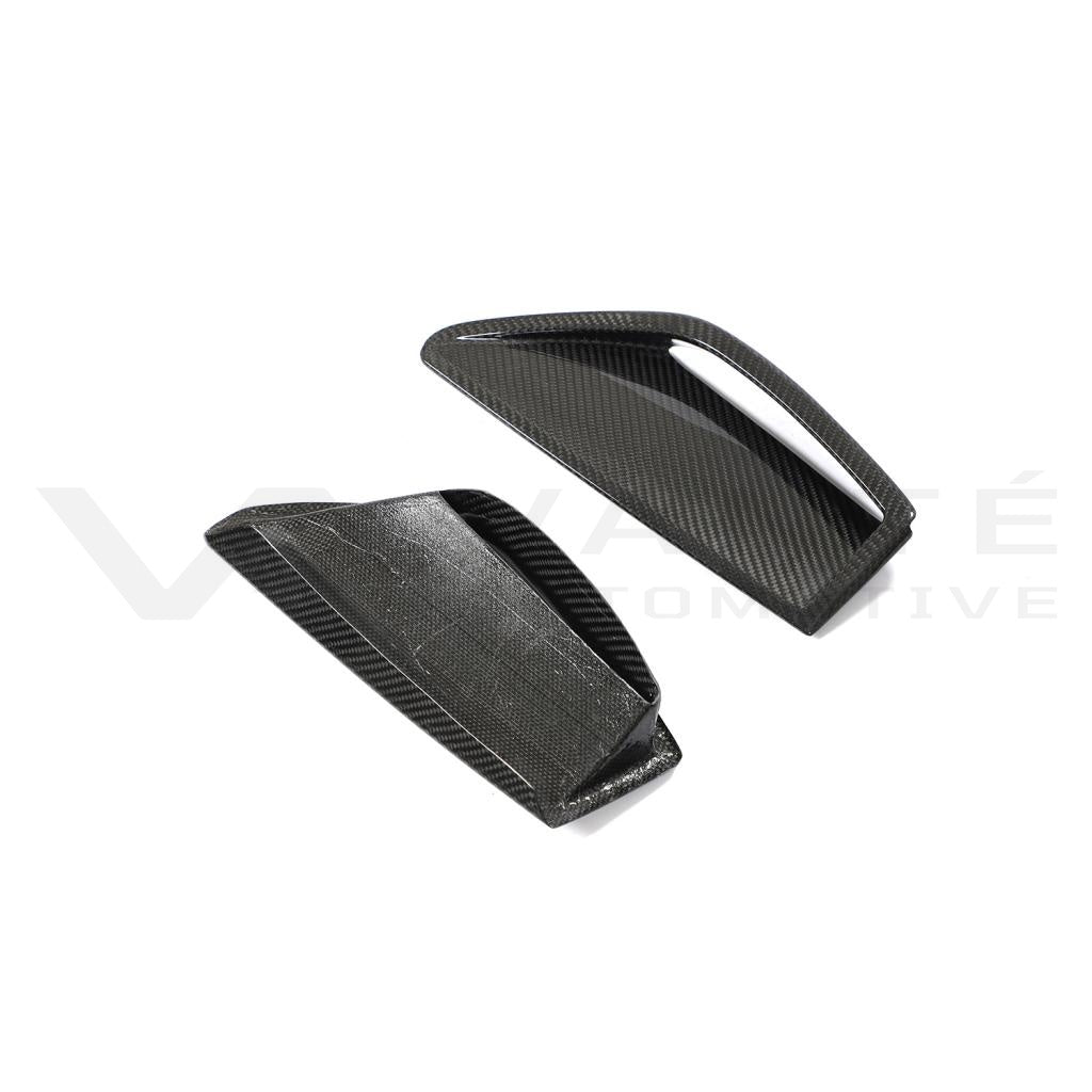 Audi RS6/RS7 C8 Ribetes Toma Parachoques Delantero de Fibra de Carbono