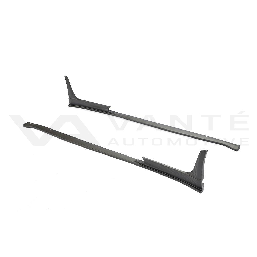 Porsche 718 Boxster Cayman 982 Dry Carbon Fibre Side Skirts