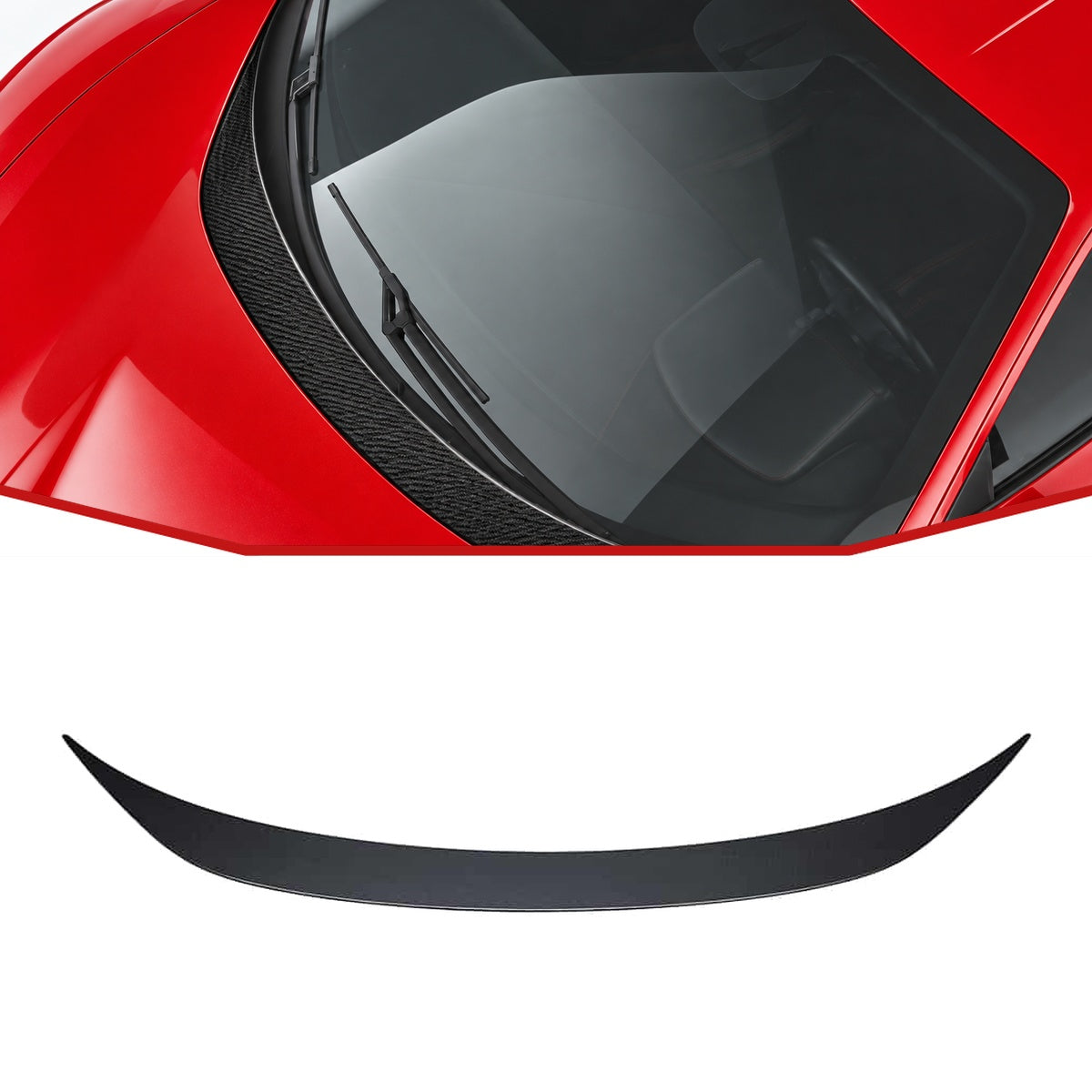 Ferrari F8 Carbon Fibre Bonnet Cover