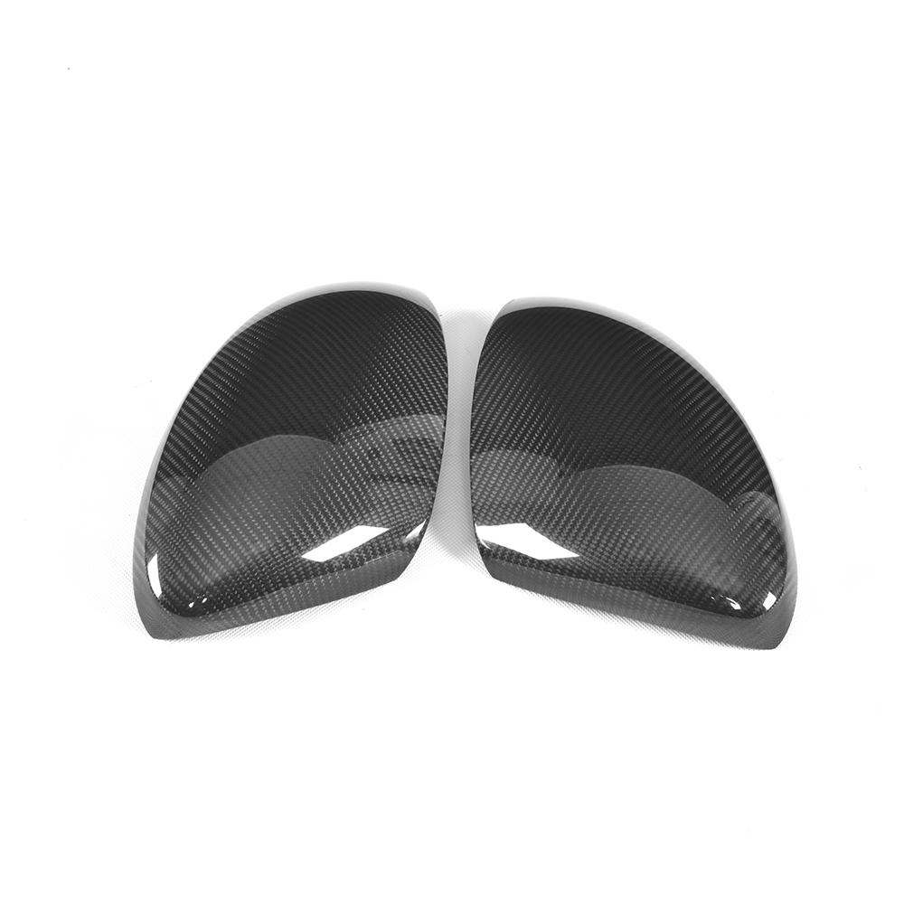 Porsche 718 Boxster/Cayman Carbon Fibre Mirror Cover Caps (Left Hand Drive)