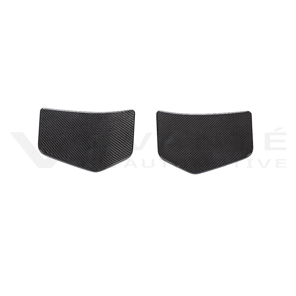Audi TT/TTS/TTRS 8S (MK3) Lames/Ailettes de pare-chocs arrière en fibre de carbone