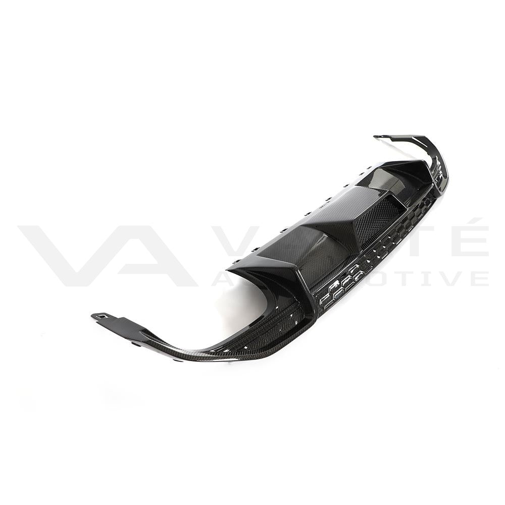 Difusor trasero de fibra de carbono Audi S3 8Y 2021+