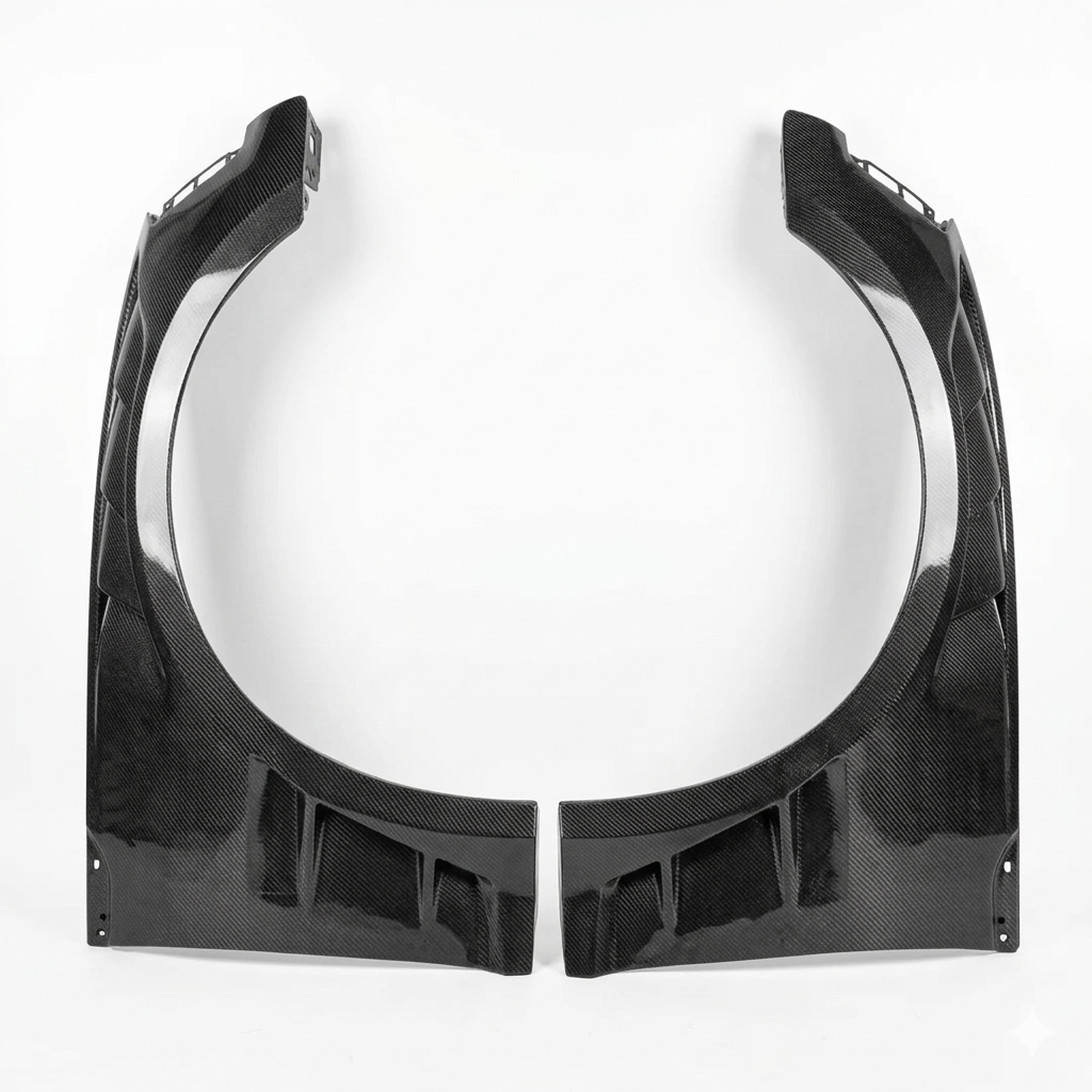 Audi RS5 B9.5 Carbon Fibre Front Fender Replacement