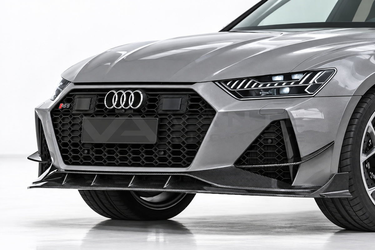 Audi RS6/RS7 C8 Carbon Fibre Front Canards V2