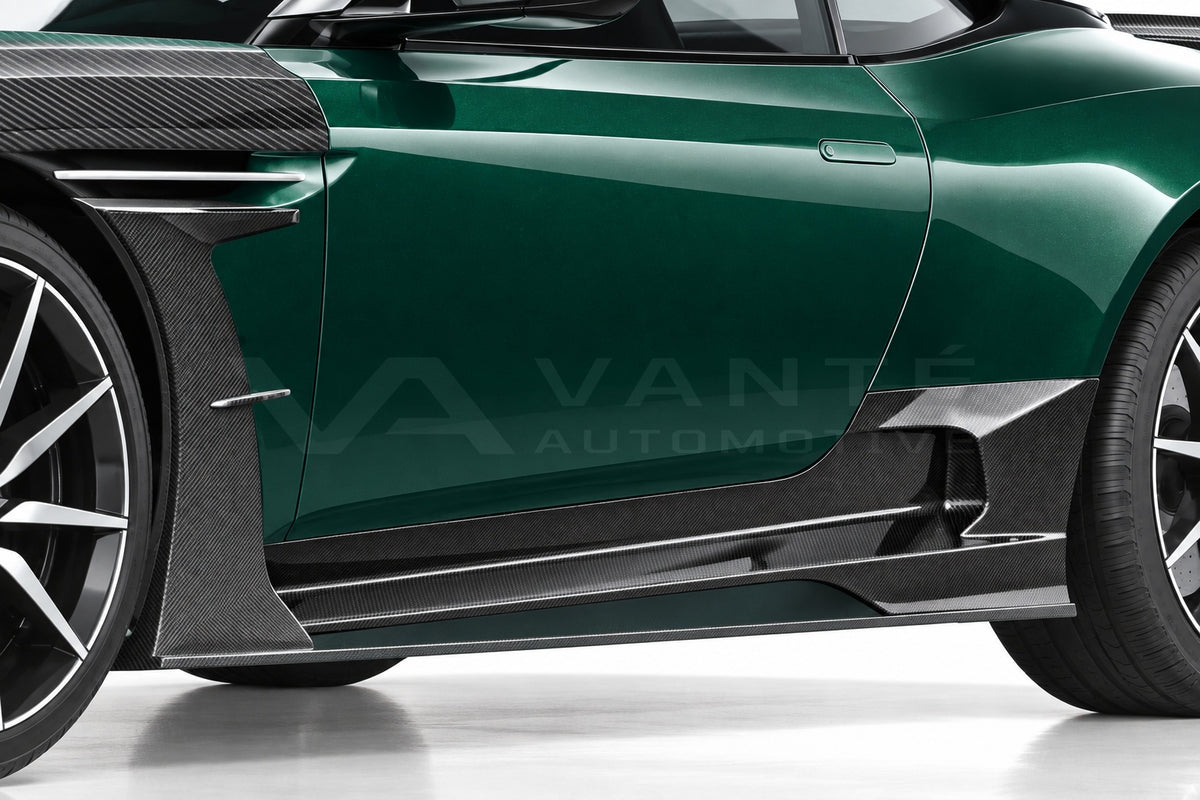 Aston Martin DB11 Carbon Fibre Upper Side Skirts
