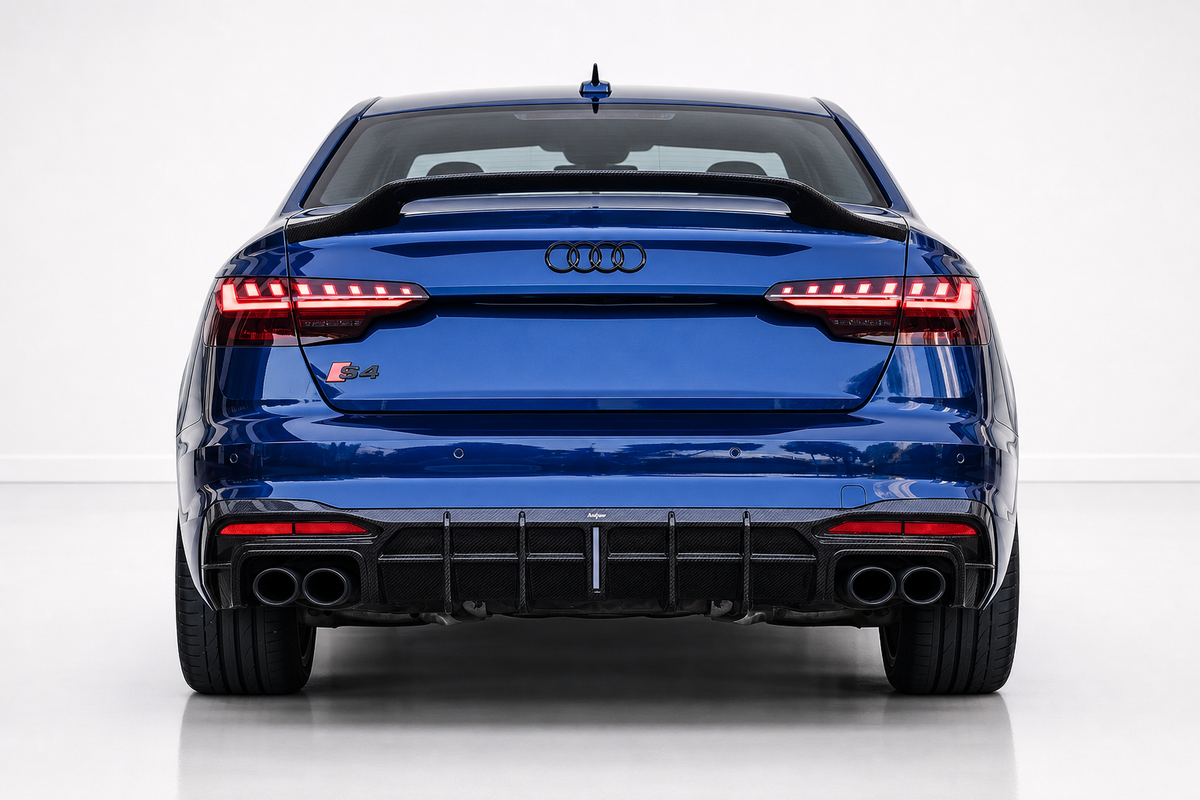 Audi A4 S4 B9/B9.5 Carbon Fibre GT Style Rear Spoiler