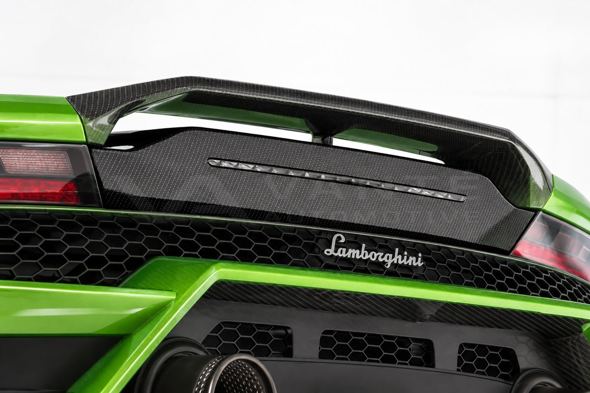 Lamborghini Huracan EVO RWD Carbon Fibre Rear Spoiler Base
