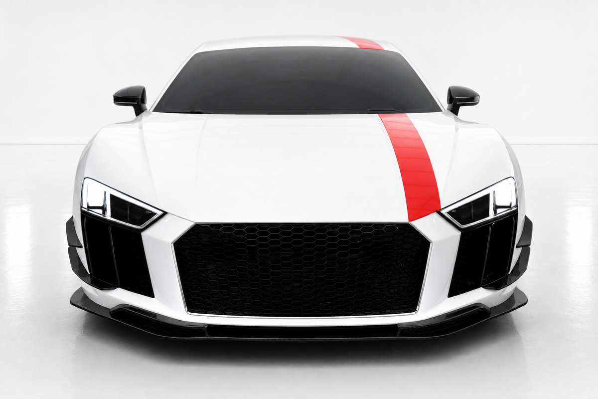 Audi R8 4S Canards Delanteros de Fibra de Carbono