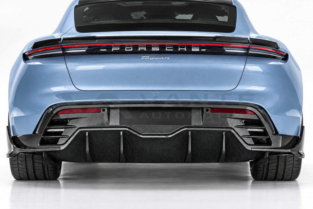 Porsche Taycan Carbon Fibre Rear Diffuser – image 3