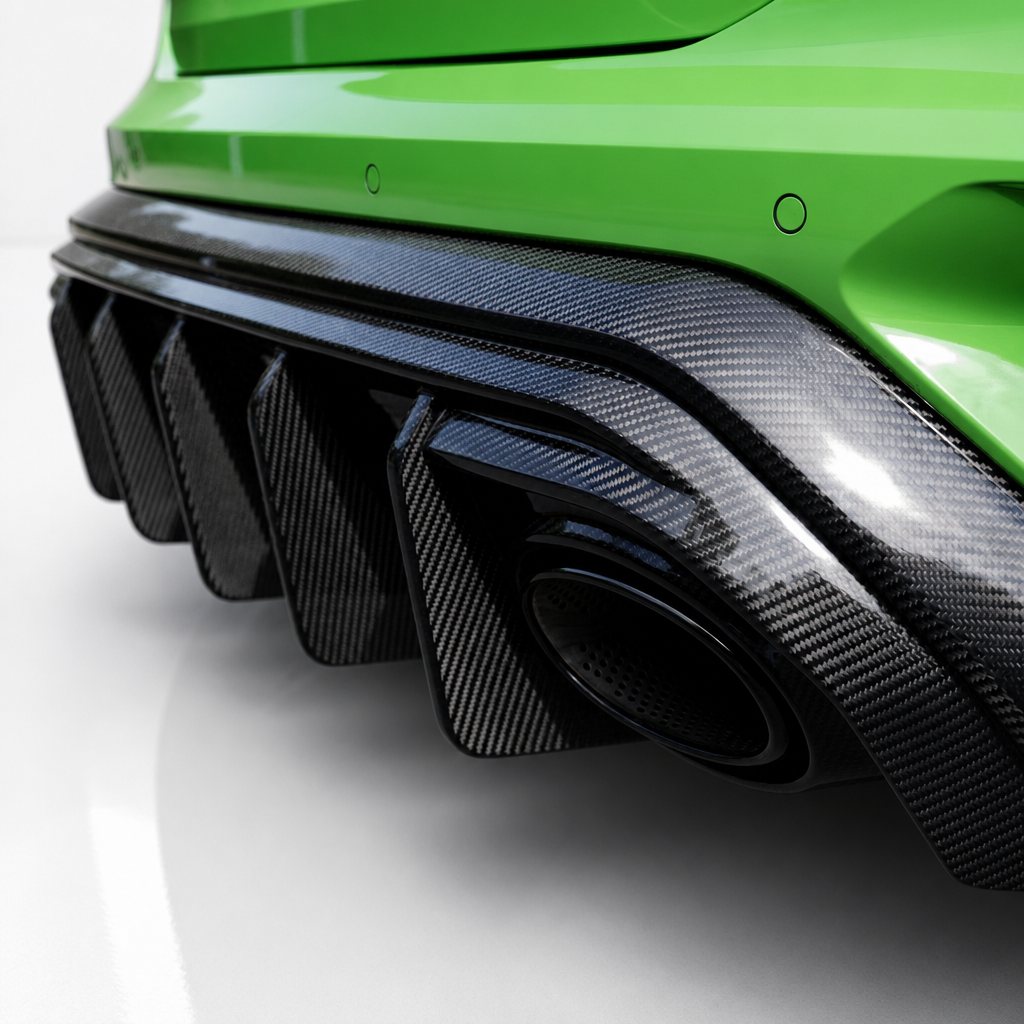 Audi RS3 8Y.5 Facelift Kohlefaser-Heckdiffusor