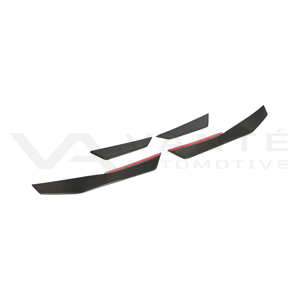 Audi R8 4S Canards Delanteros de Fibra de Carbono