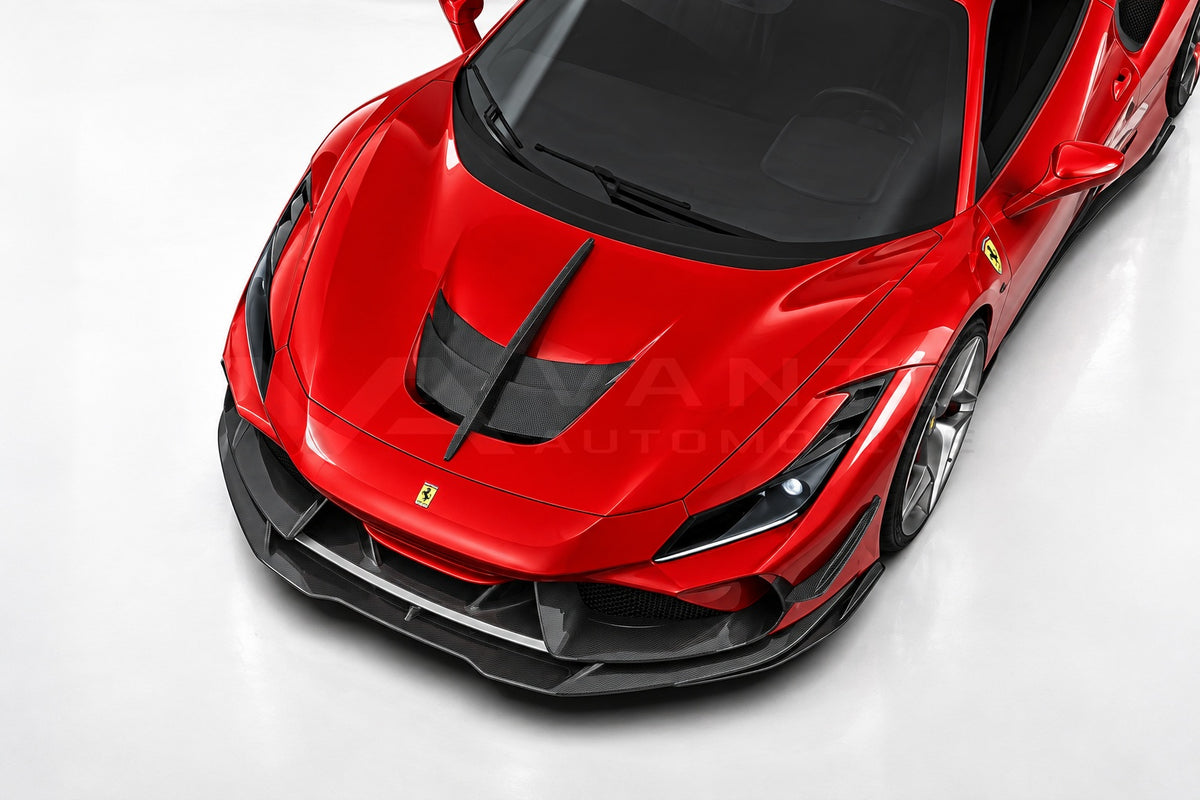 Ferrari F8 Tributo Carbon Fibre Aerodynamics Kit – image 15