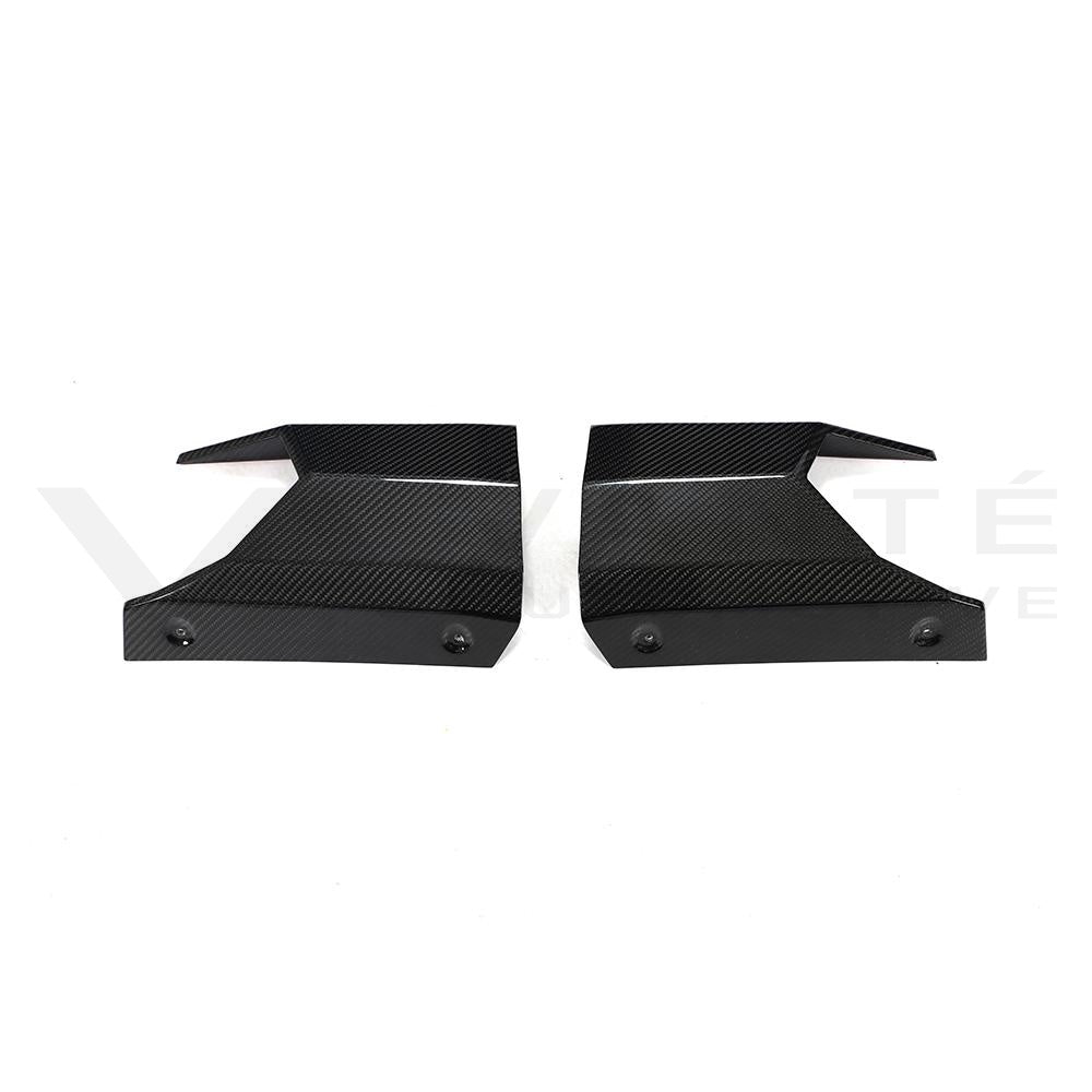 Audi RS6/RS7 C8 Carbon Fiber Rear Bumper Diffuser Lip Splitter