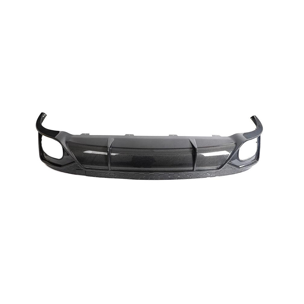 Audi RSQ8 4M Carbon Fiber Replacement Rear Bumper Diffuser image 0