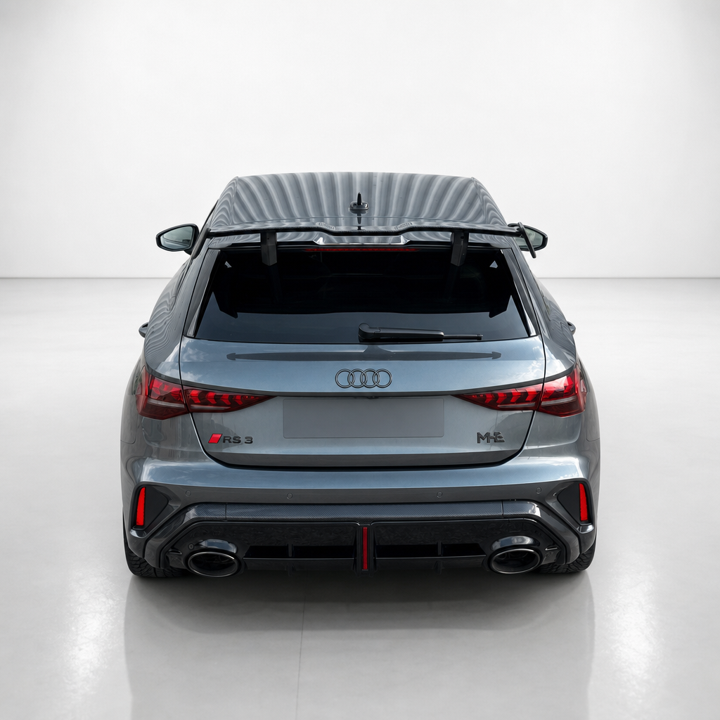 Audi A3/S3/RS3 8Y Rear Wing Spoiler Carbon Fibre