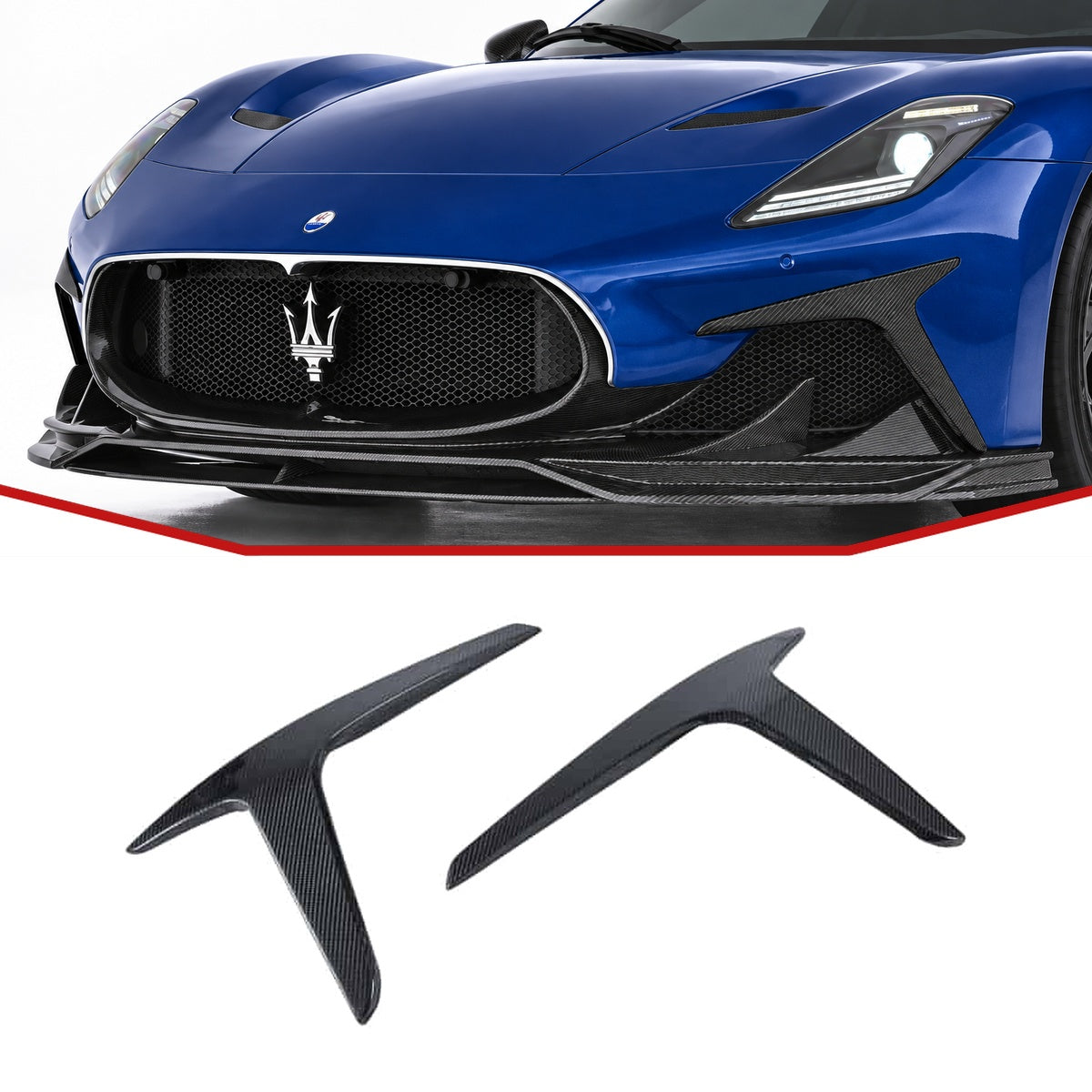 Maserati MC20 Carbon Fibre Front Canards