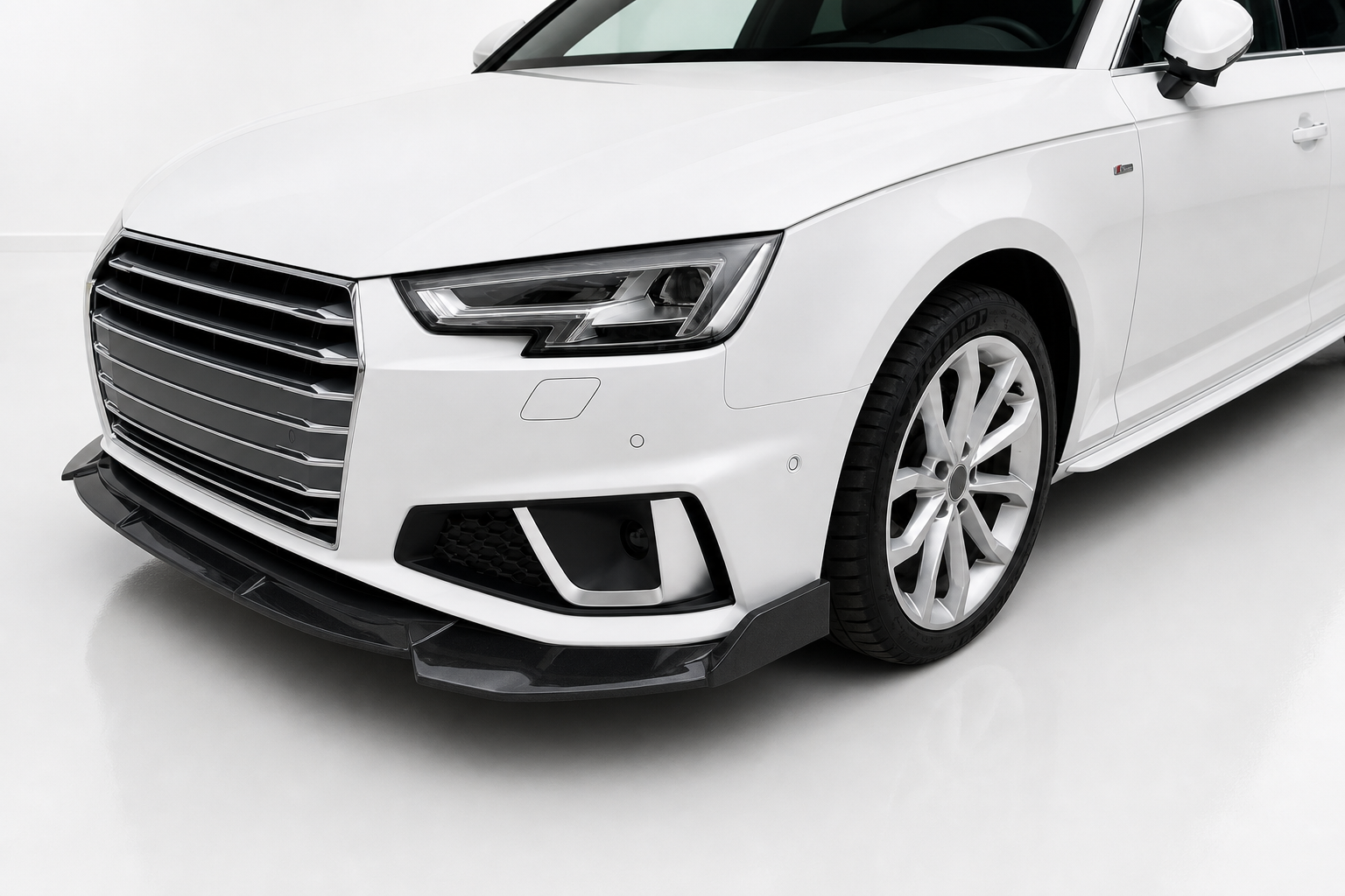Audi A4 S-Line/S4 B9 Carbon Fibre Front Splitter Lip B Style