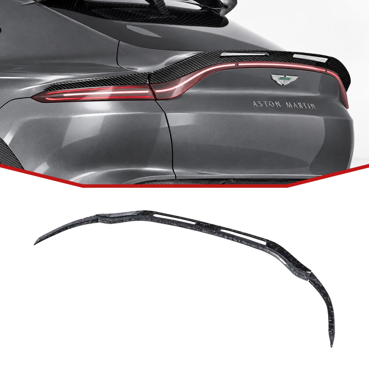 Aston Martin DBX Carbon Fibre Rear Spoiler
