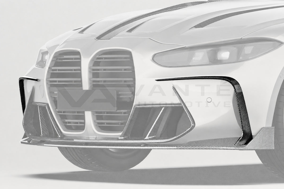BMW M4 G82/G83 Carbon Fibre Front Canards – image 5