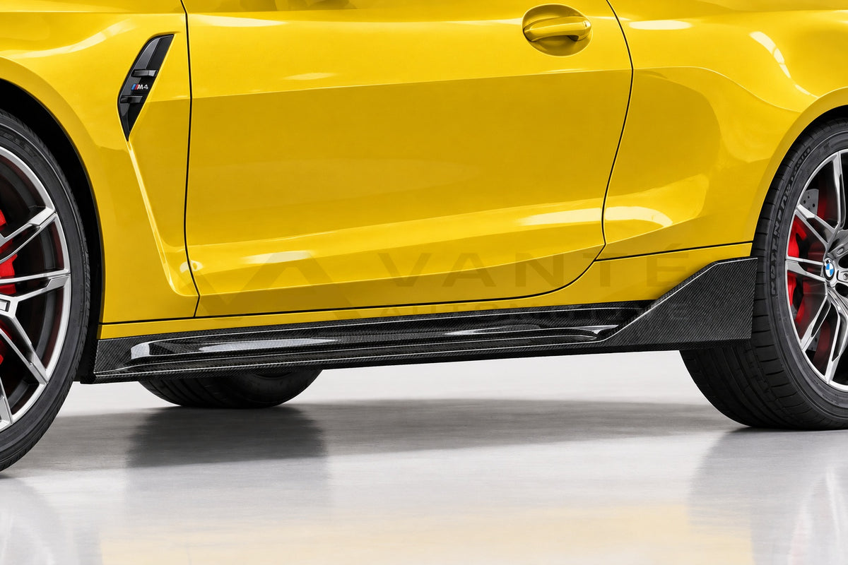BMW M4 G82 G83 Carbon Fibre Side Skirts – image 2