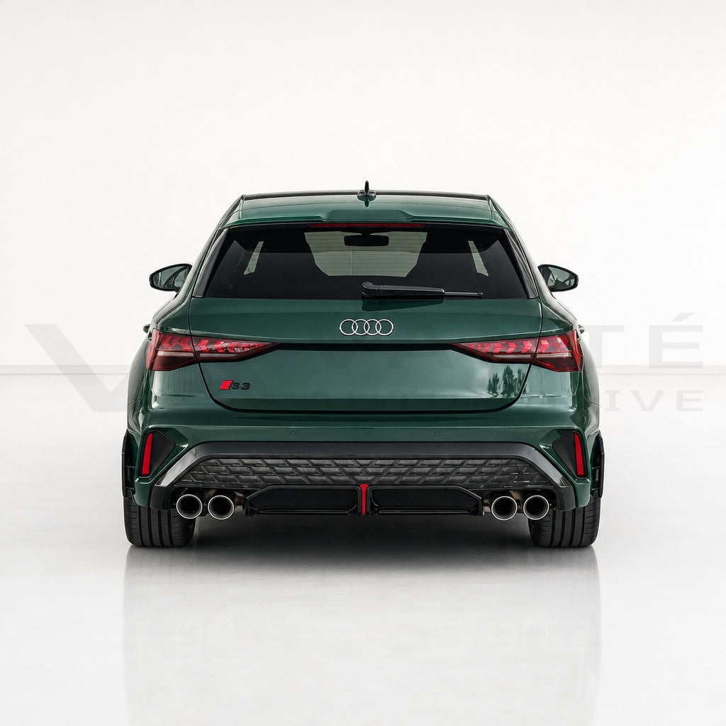 Audi A3/S3/RS3 8Y Heckstossfänger Aero-Klingen Diffusor