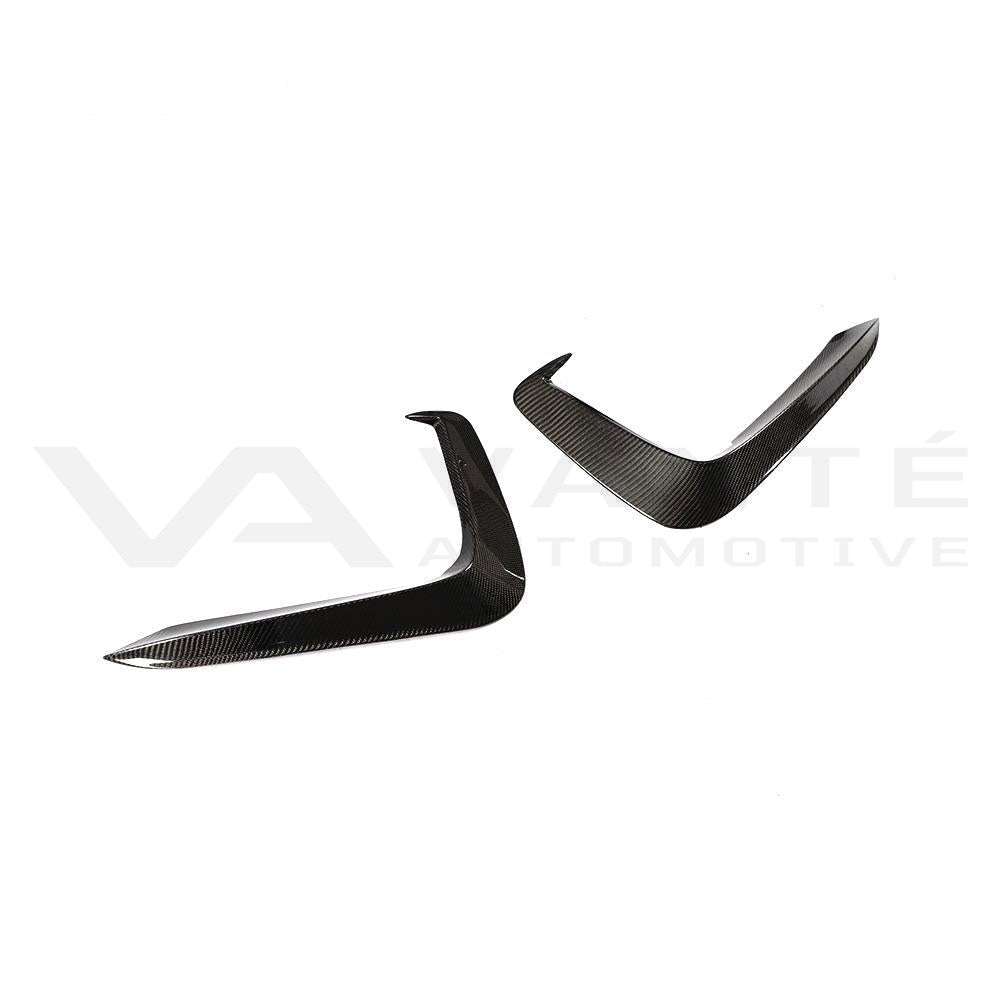 Ailerons de pare-chocs avant en fibre de carbone pour Audi A5 S-Line/S5 B9