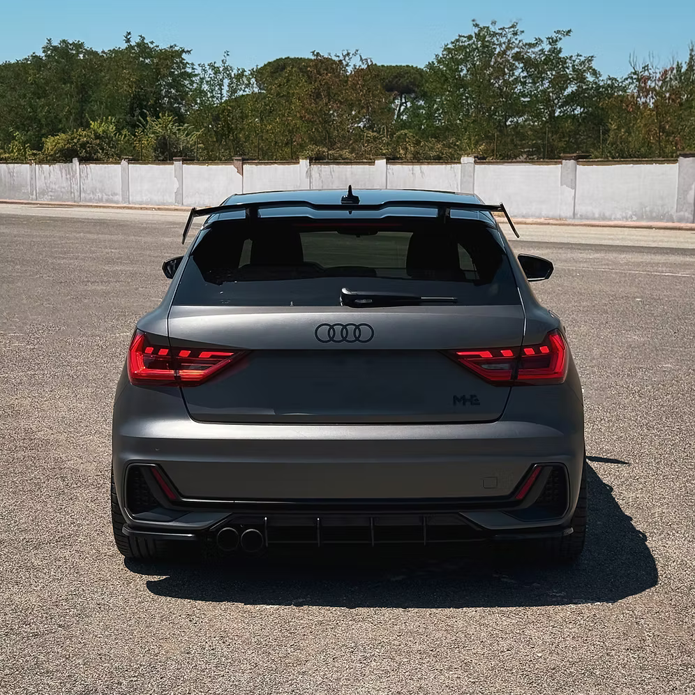 Audi A1 GB Rear Wing Spoiler Carbon Fiber