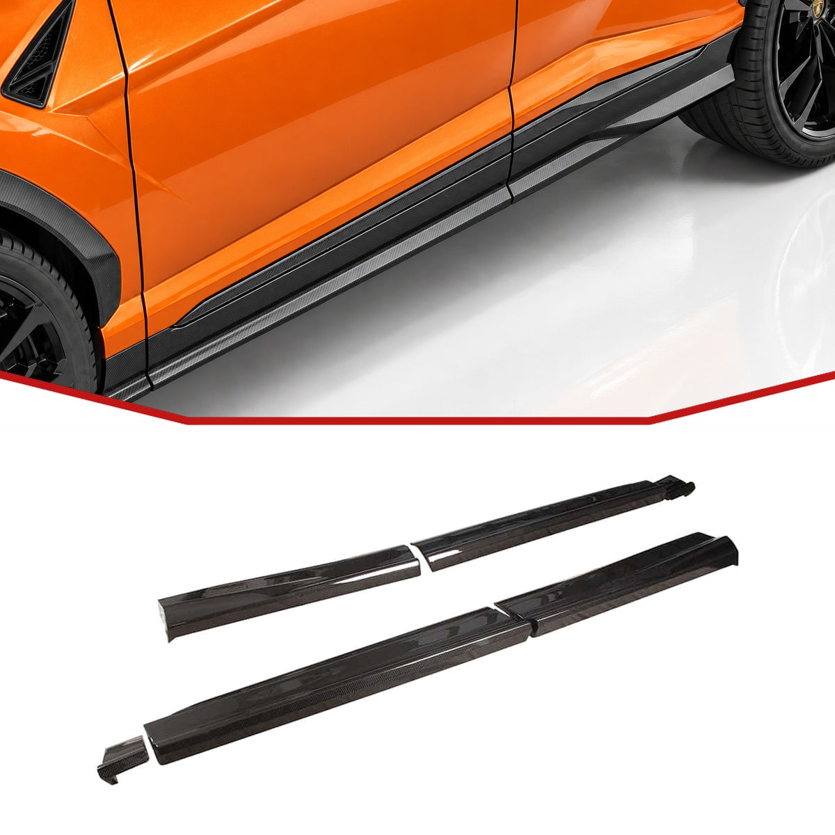 Lamborghini Urus Gen 1 Carbon Fibre Performante Style Side Skirts
