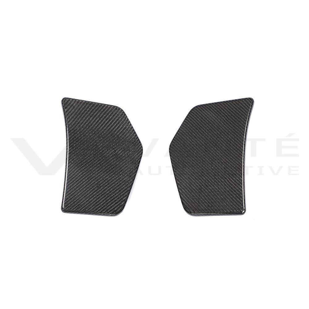 Audi TT/TTS/TTRS 8S (MK3) Lames/Ailettes de pare-chocs arrière en fibre de carbone