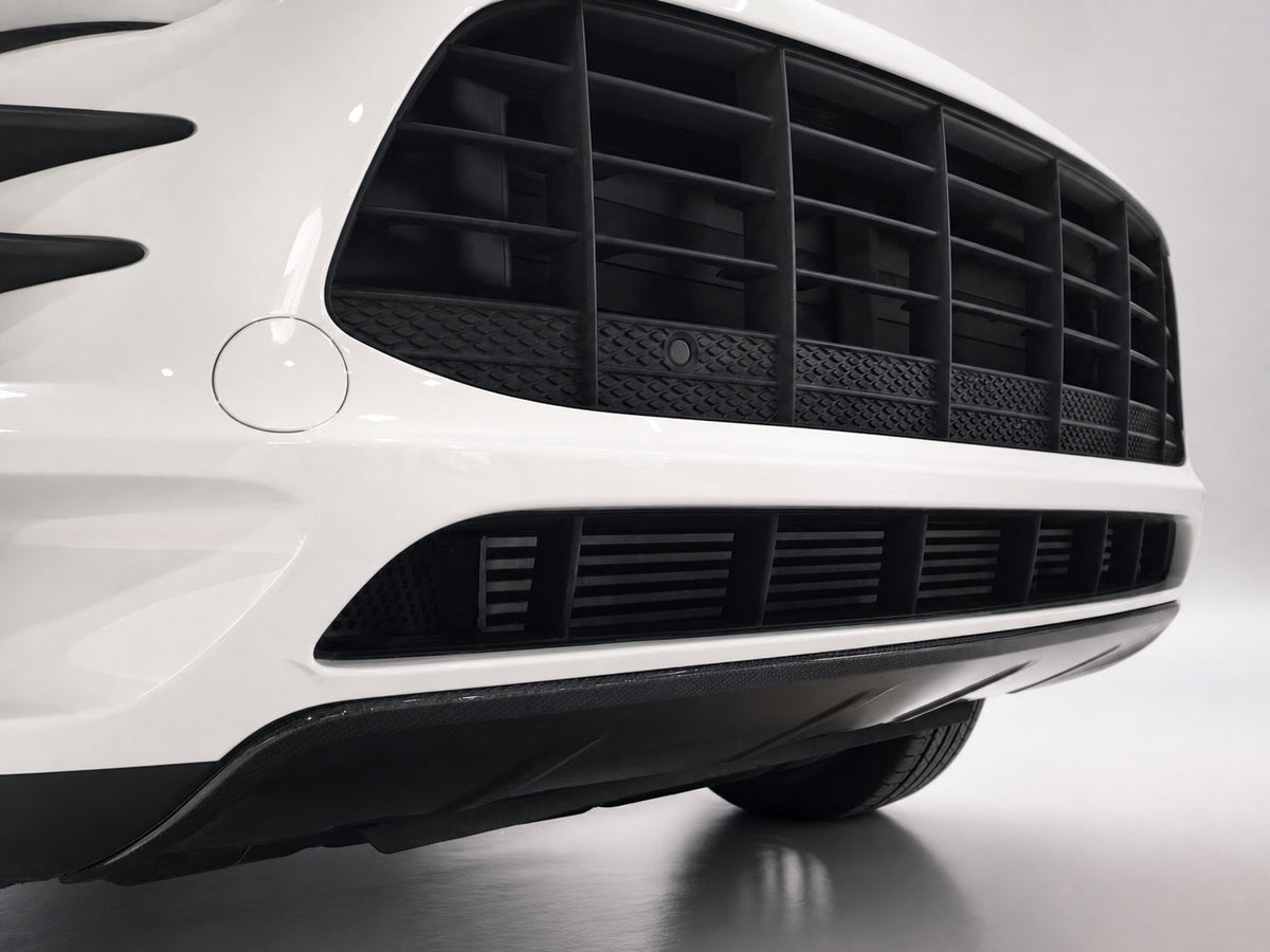 Porsche Macan 95B.1 Carbon Fibre Front Bumper Lower Lip Trim