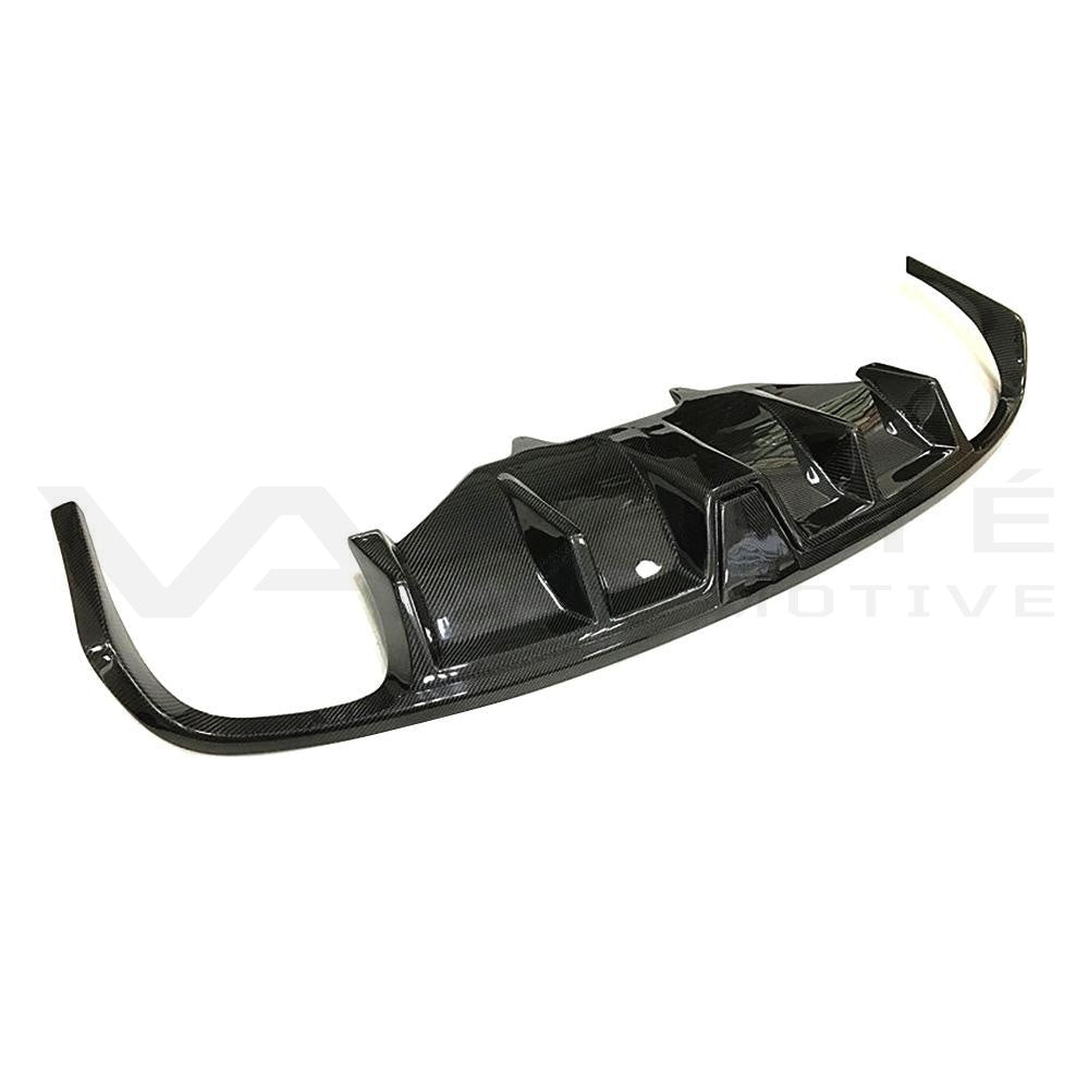 Porsche Macan 95B Carbon Fibre Rear Bumper Diffuser without Light